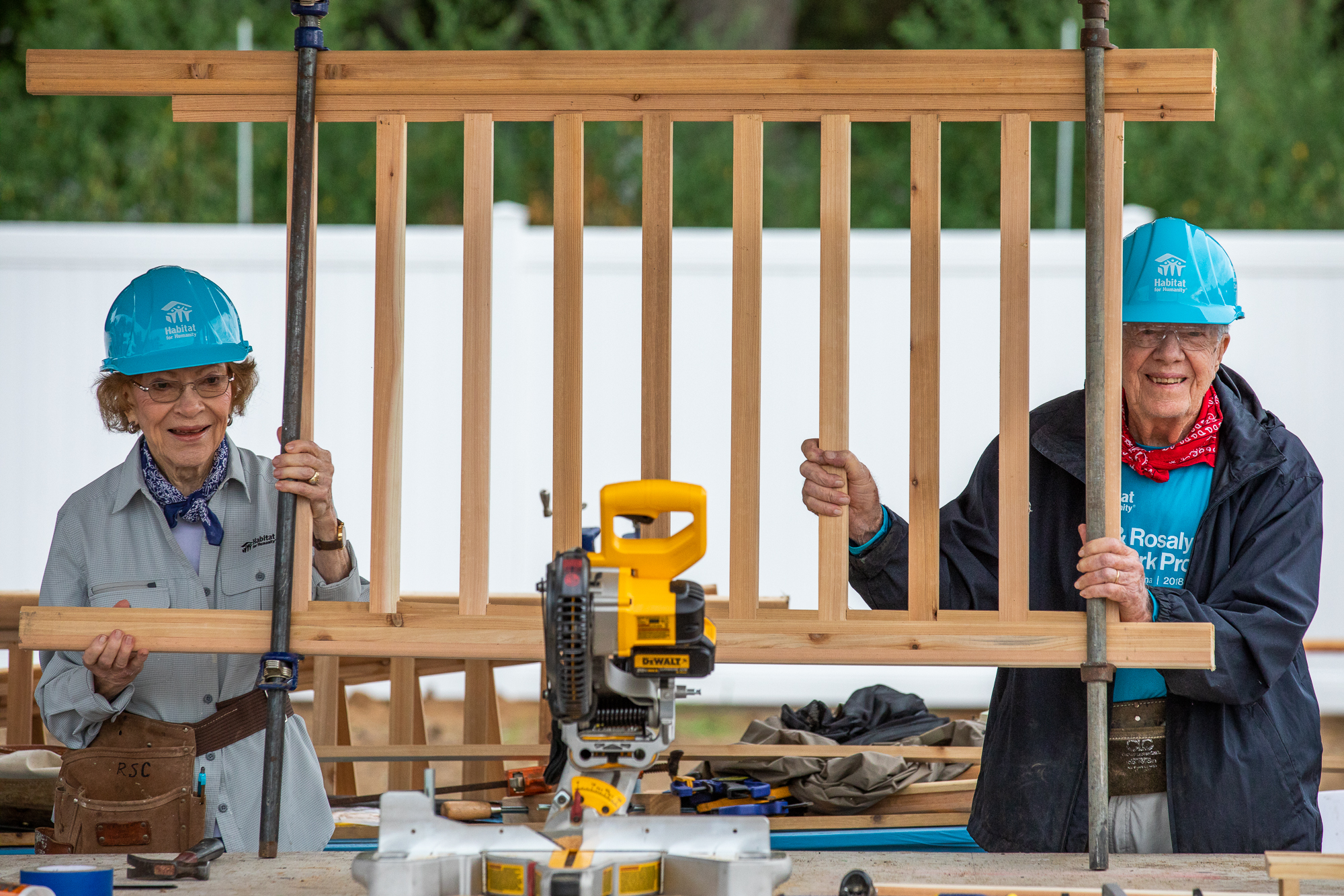 Day 2 of the Jimmy & Rosalynn Carter Work Project. © Habitat for Humanity International/Jason Asteros