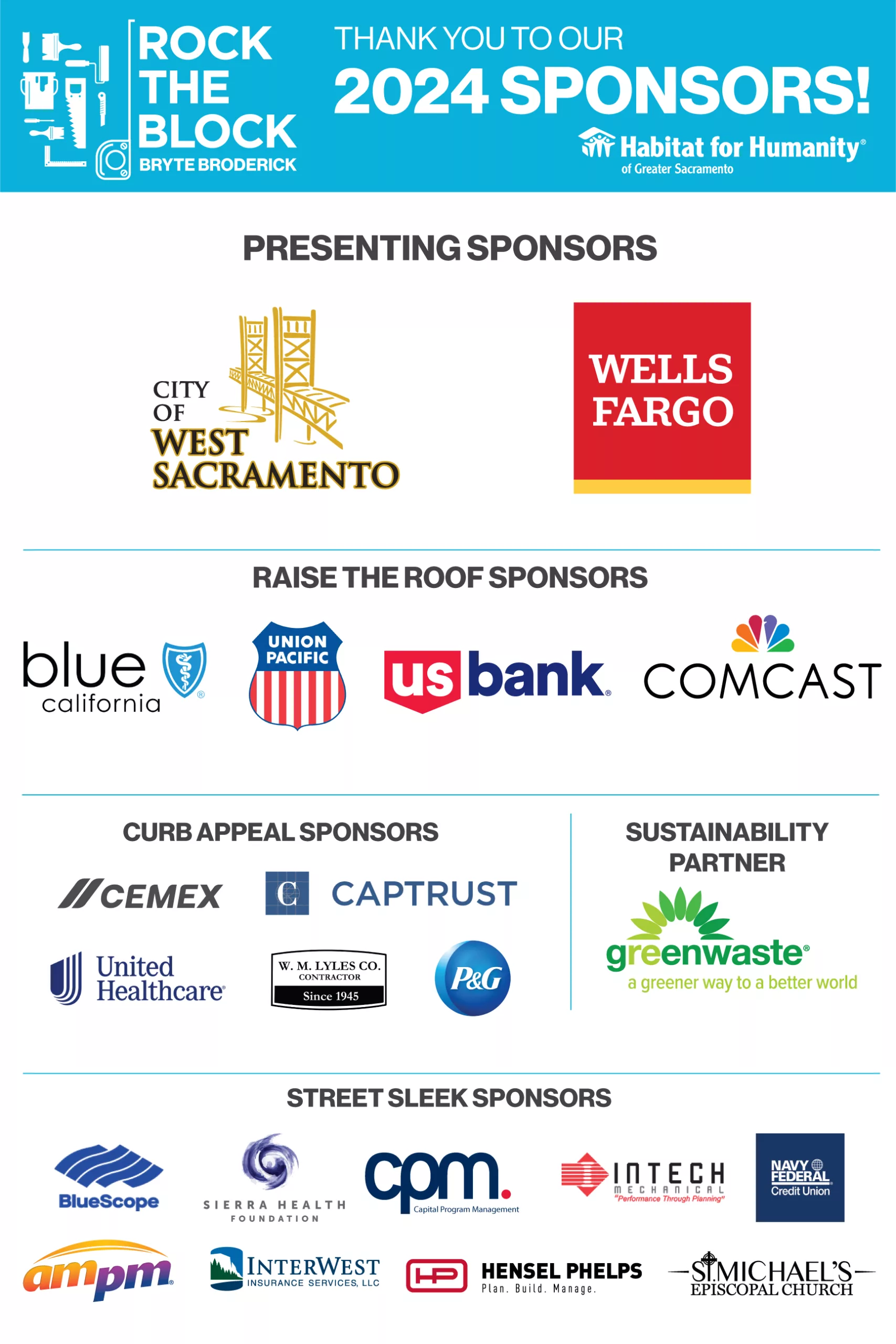 Thank you to our 2024 sponsors!