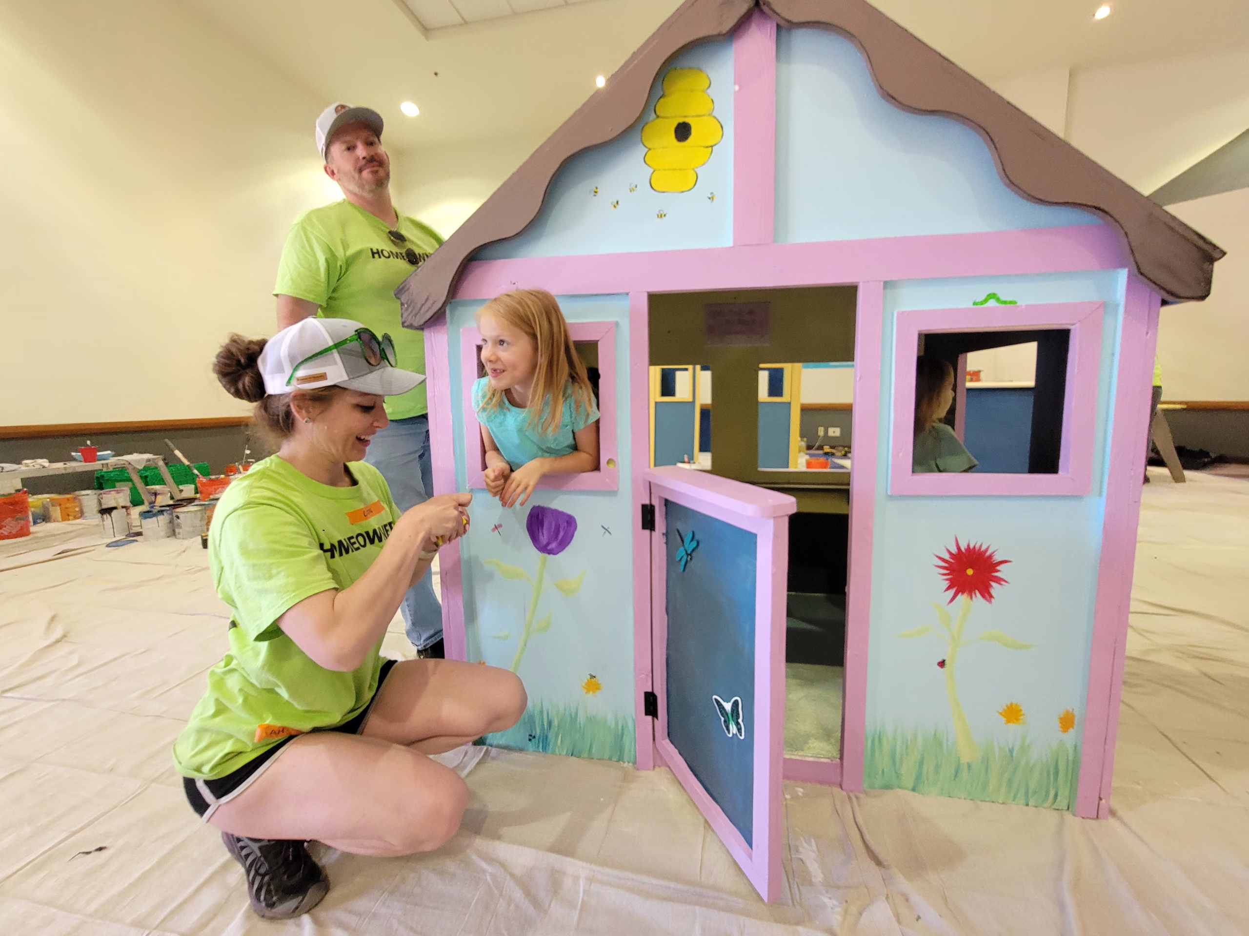 Child in Playhouse